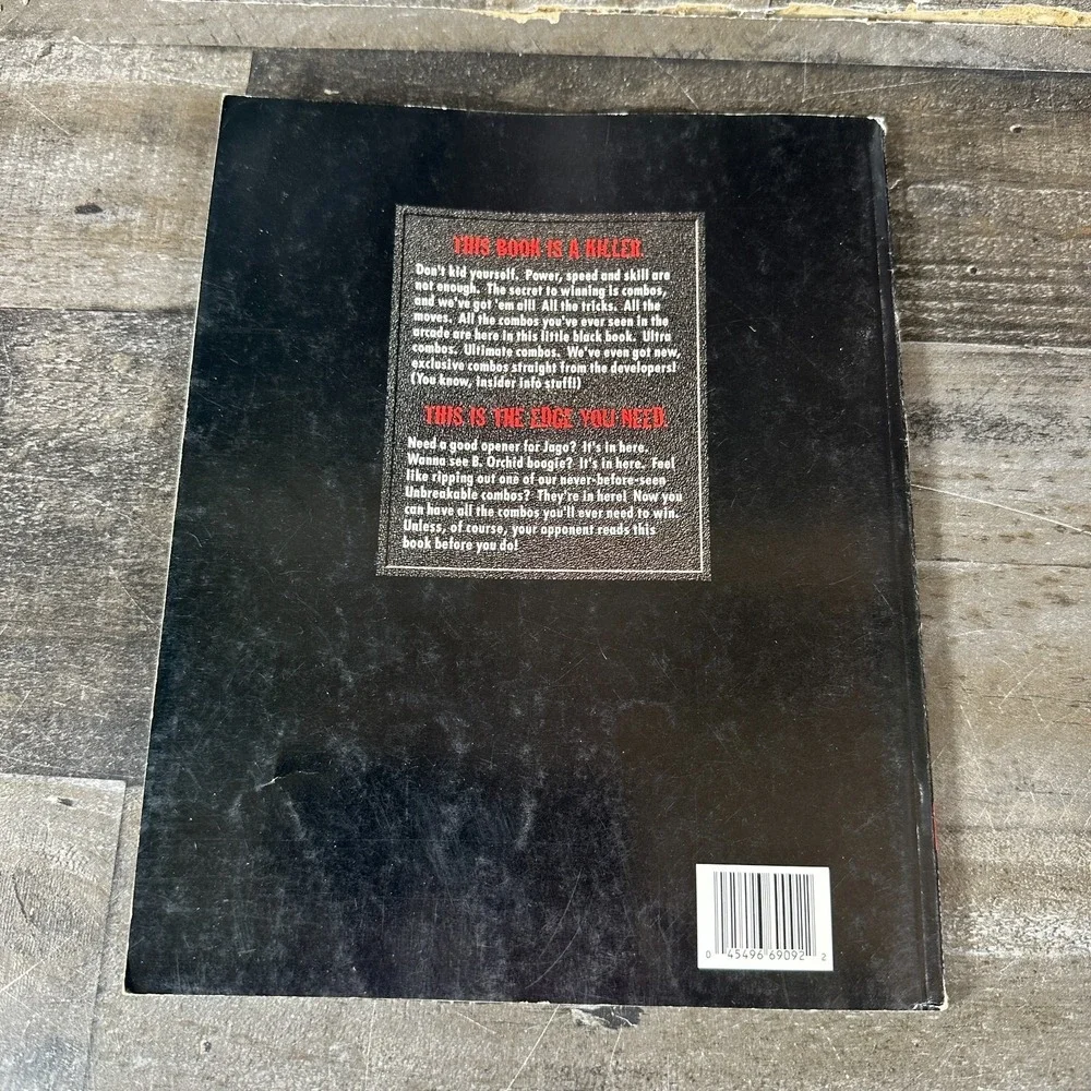 Killer instinct Nintendo SNES strategy guide Authentic Super Nintendo